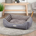 Scruffs Wilton Dog Box Bed - Grey