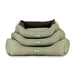 Scruffs Expedition Water Resistant Box Dog Bed - Khaki Green
