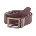 Barbour Reversible Tartan Leather Belt 