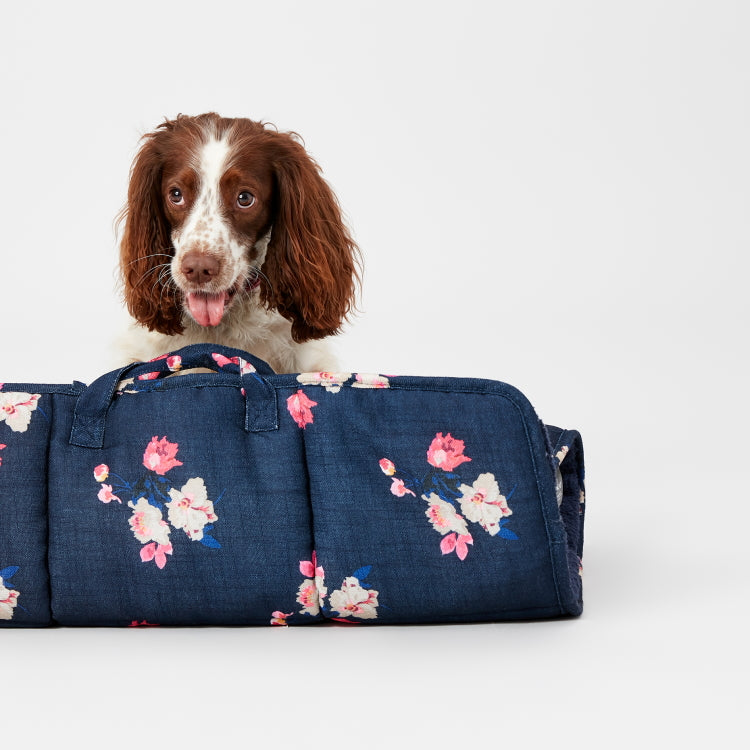 Joules Floral Print Dog Travel Mat John Norris