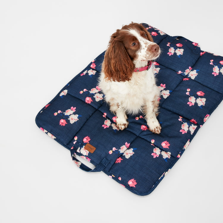 Joules Floral Print Dog Travel Mat