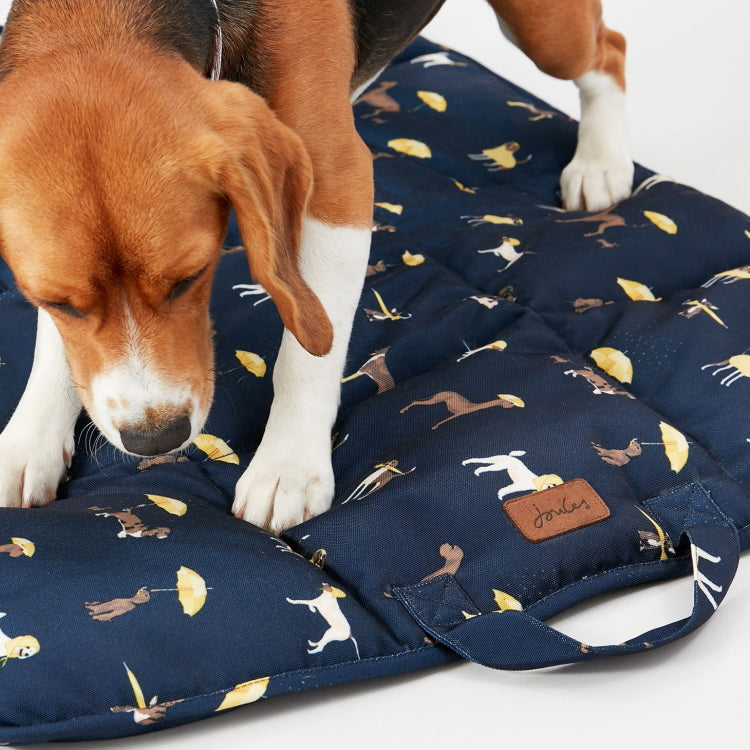 Joules Coastal Dog Print Dog Travel Mat John Norris