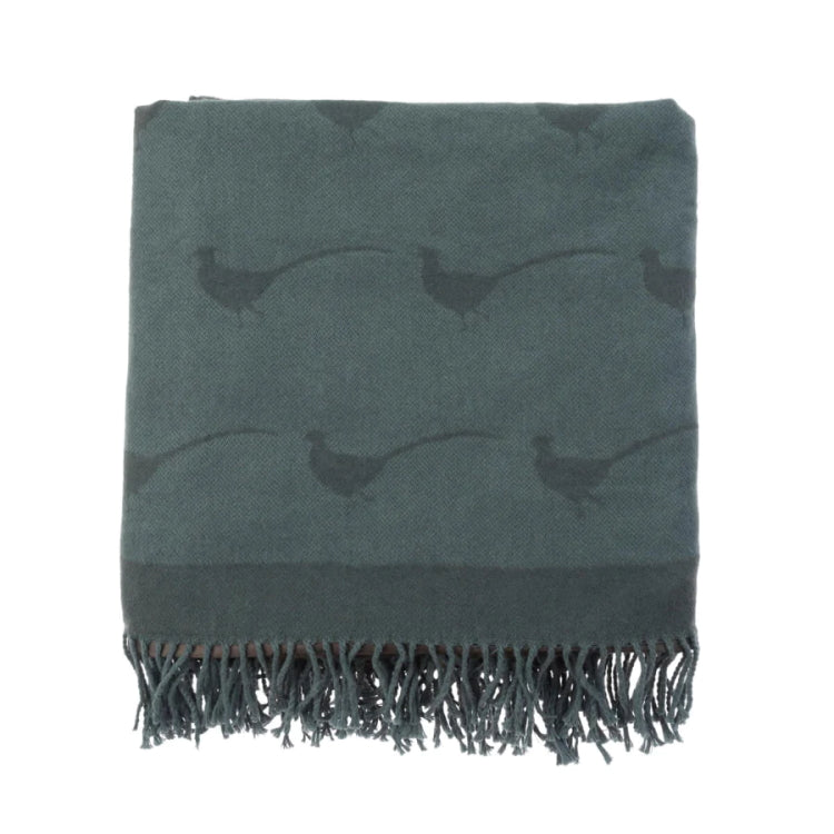 Sophie Allport Pheasant Knitted Picnic Blanket