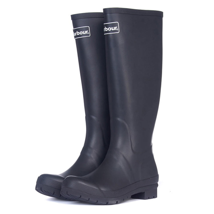 Barbour Ladies Abbey Wellington Boots - Black
