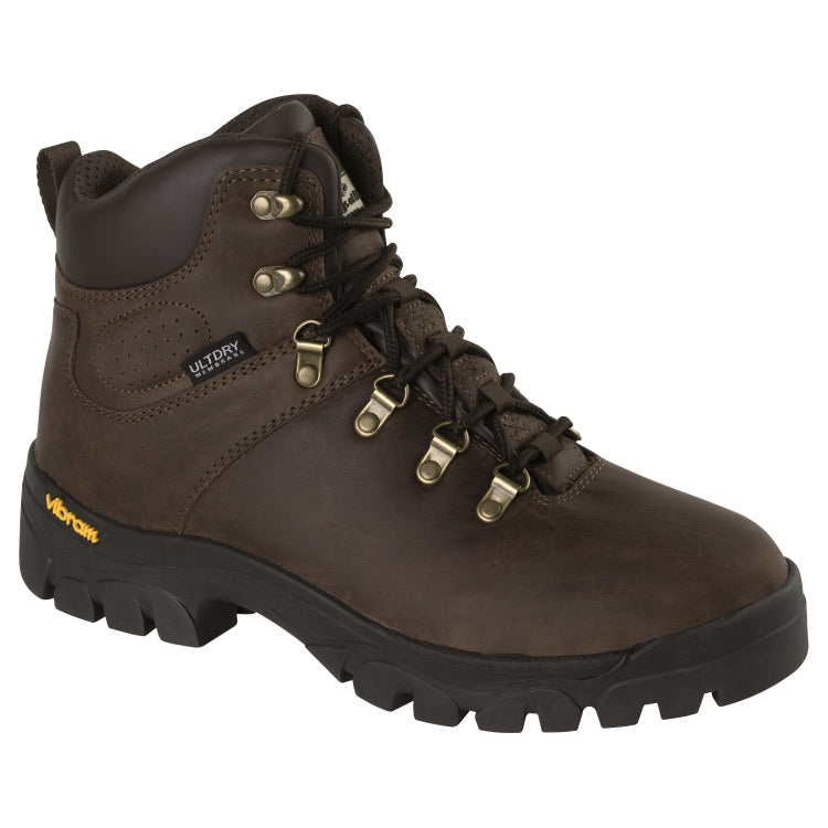 Hoggs of Fife Munro Classic Hiking Boots - Crazy Horse Brown