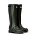 Hunter Ladies Balmoral Rubber Full Zip Boots - Dark Olive