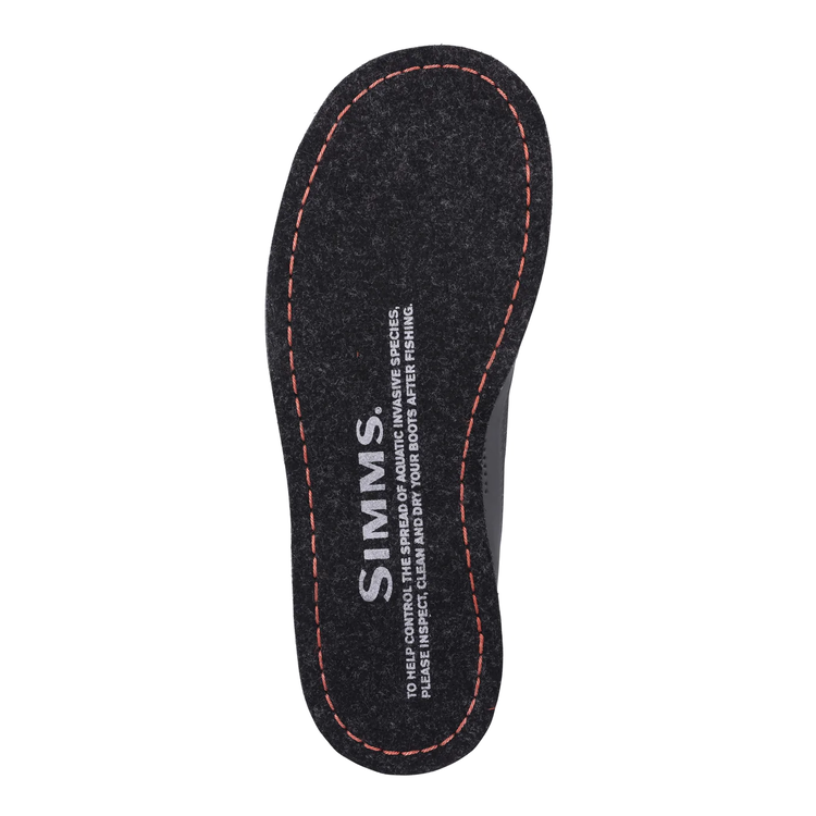 Simms Tributary Boot Felt Sole - Basalt