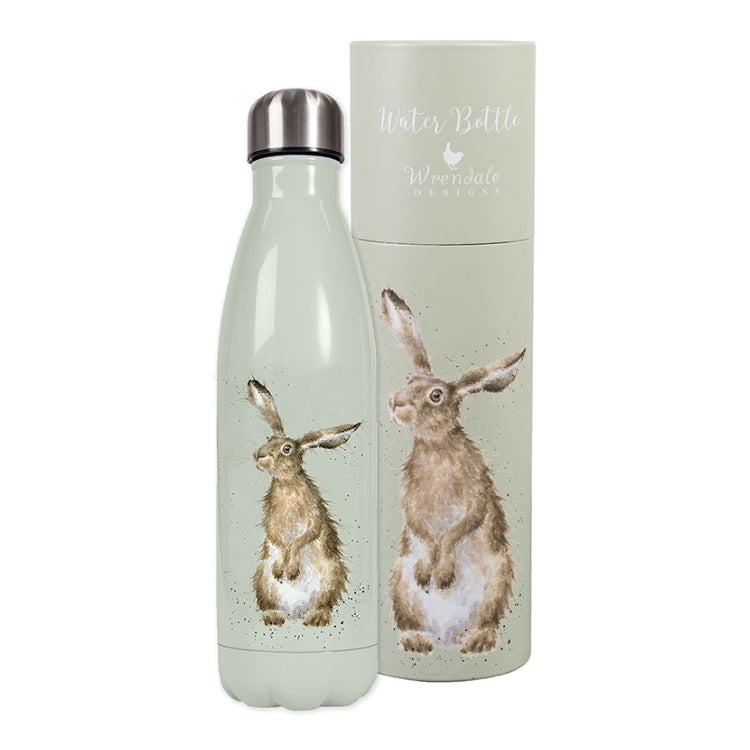 Wrendale Metal Water Bottle - Hare