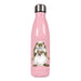 Wrendale Metal Water Bottle - Piggy In The Middle
