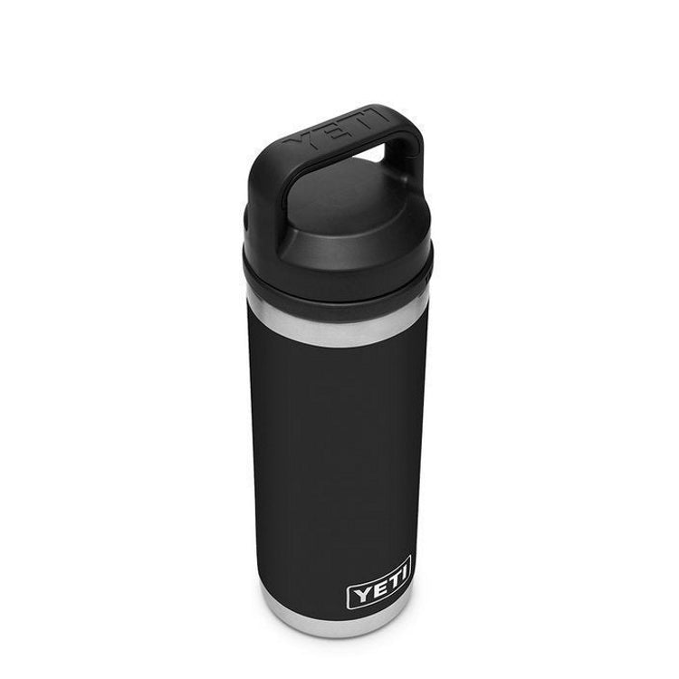 Yeti Rambler 18oz Insulated Bottle with Chug Cap - Black