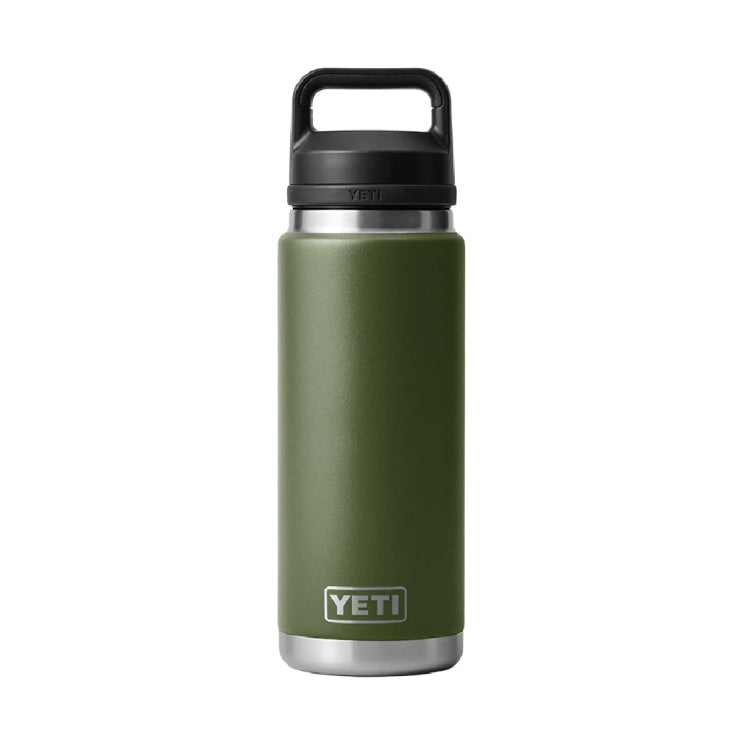 Yeti Rambler 26oz Insulated Bottle with Chug Cap - Highlands Olive