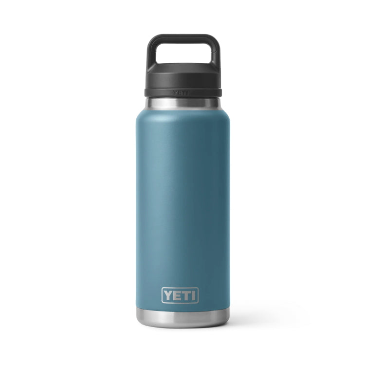 Yeti Rambler 36oz Insulated Bottle with Chug Cap - Nordic Blue
