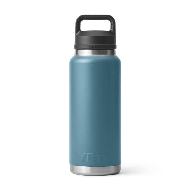 Yeti Rambler 36oz Insulated Bottle with Chug Cap - Nordic Blue