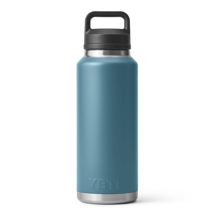Yeti Rambler 46oz Insulated Bottle with Chug Cap - Nordic Blue