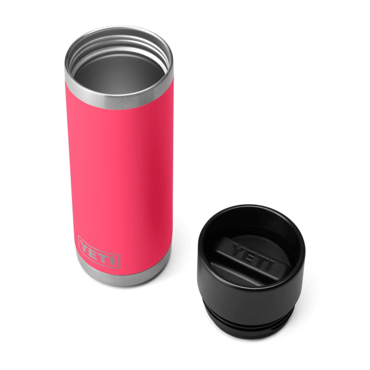 Yeti Rambler 18oz Insulated Bottle with HotShot Cap - Bimini Pink