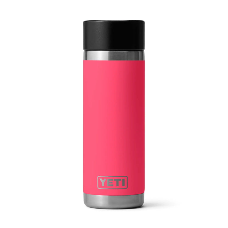 Yeti Rambler 18oz Insulated Bottle with HotShot Cap - Bimini Pink