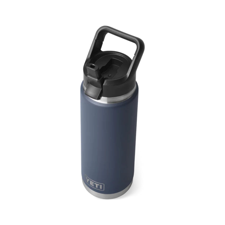 Yeti Rambler 26oz Insulated Bottle with Straw Cap - Navy