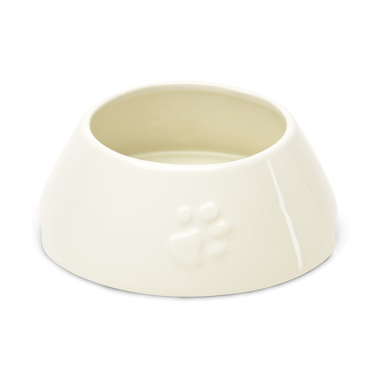 Scruffs Icon Non Tip Dog Bowl - Cream