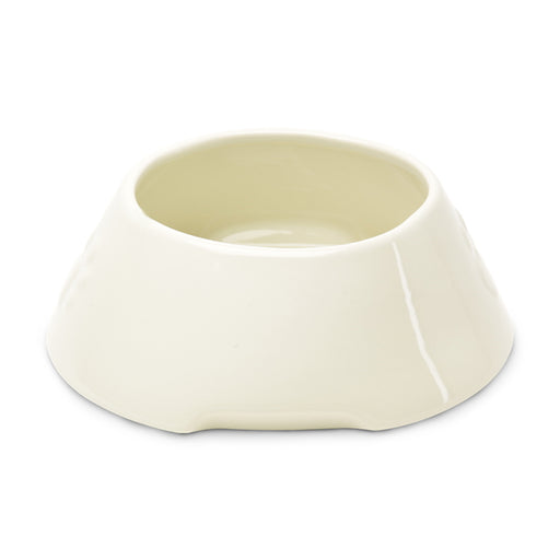 Scruffs Icon Slanted Dog Bowl Cream John Norris