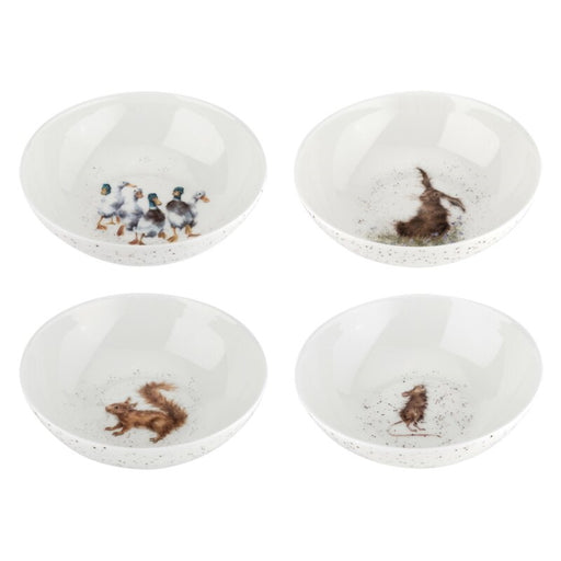 Royal Worcester Wrendale Bowls Assorted Set of 4