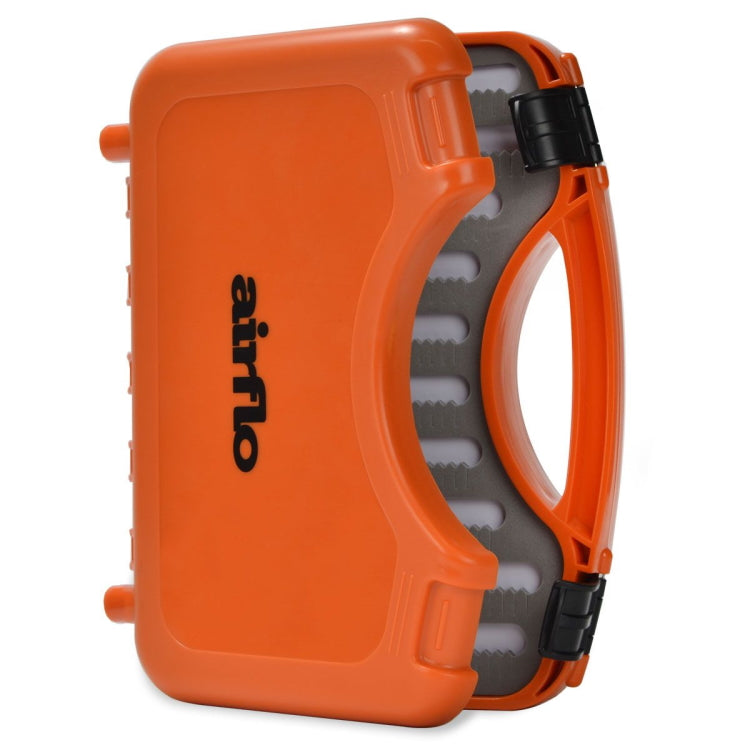 Airflo Competitor Waterproof Fly Box - Slotted Foam - Orange