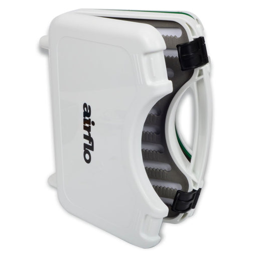 Airflo Competitor Waterproof Fly Box - Slotted Foam - White