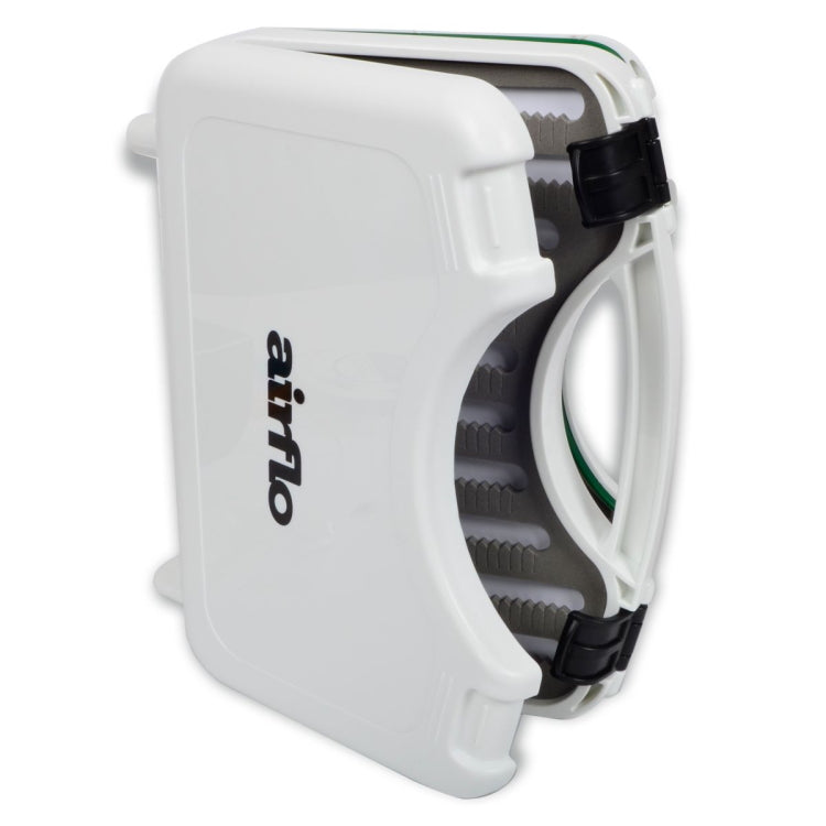Airflo Competitor Waterproof Fly Box - Slotted Foam - White