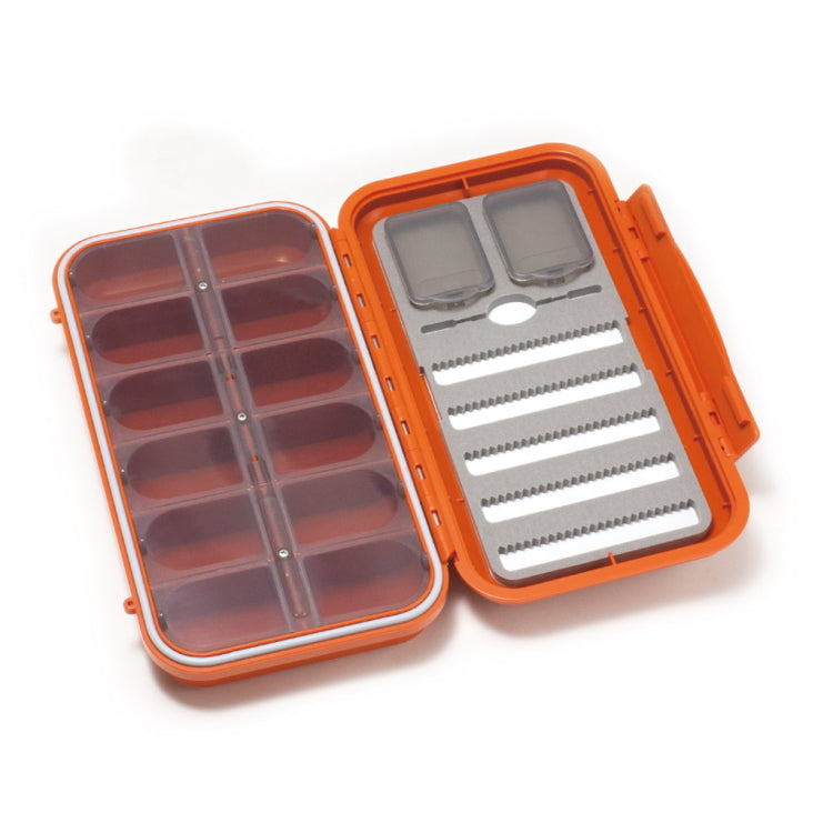 C&F 5-Row 12-Comp Dry and Nymph Micro Slit Fly Case - Large