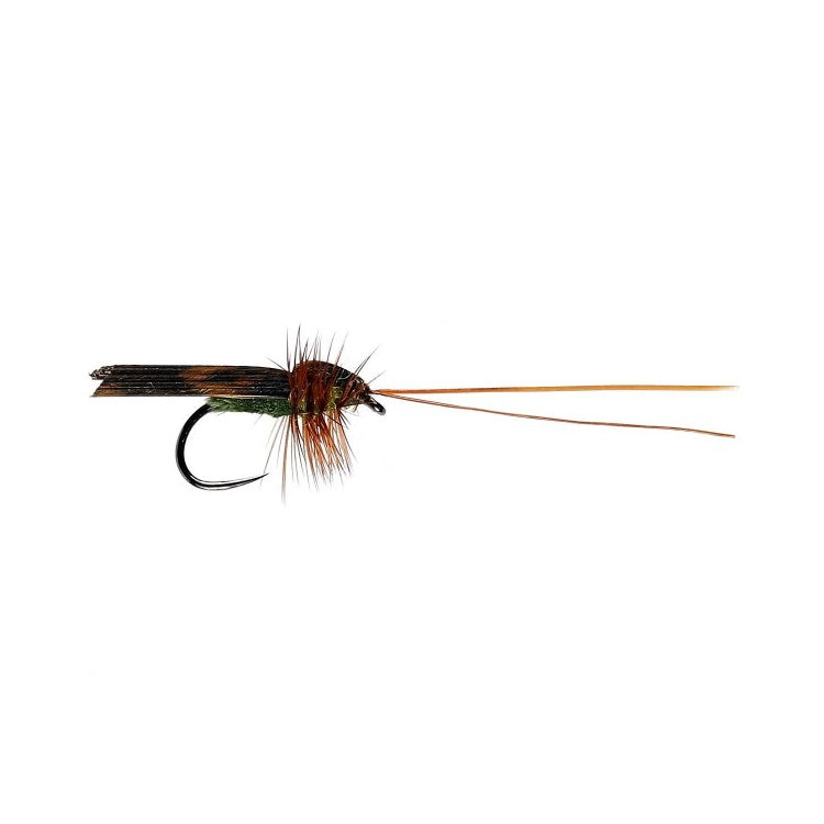 Olive Micro Caddis Stillwater Dry Flies