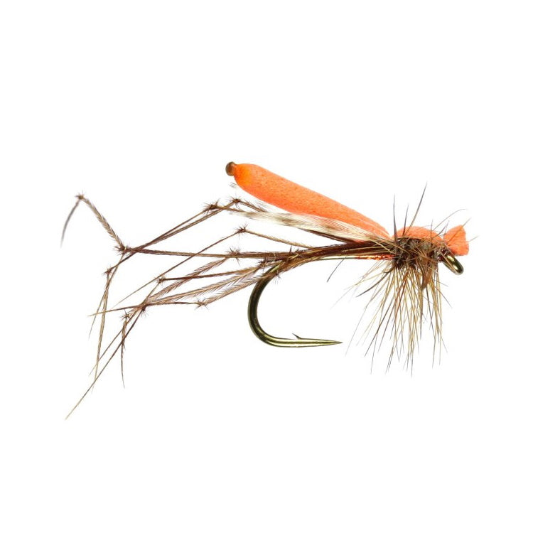 Mini Orange Foam Daddy Flies