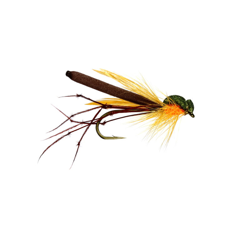 Orange Foam Daddy Flies