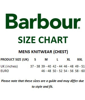 Barbour Size Chart