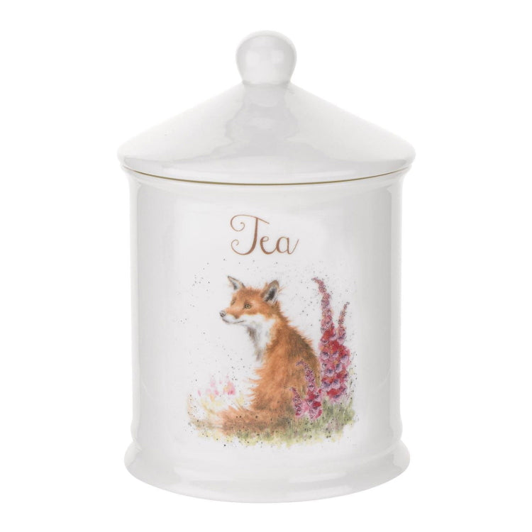 Royal Worcester Wrendale Designs Tea Canister