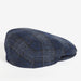 Barbour Moons Tweed Flat Cap - Navy Plaid 