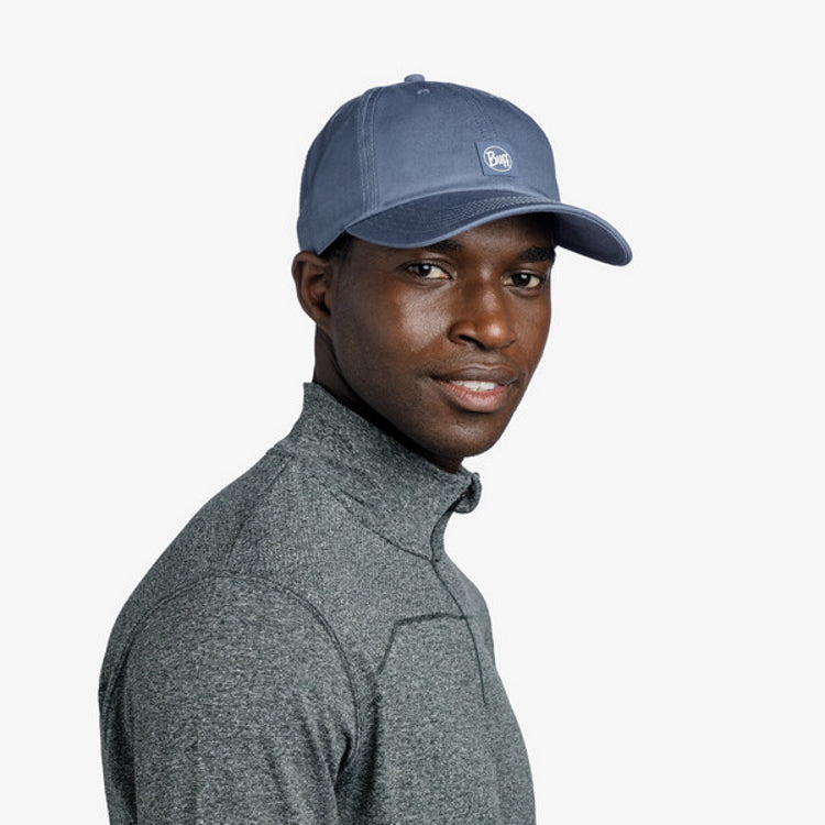 Buff Baseball Cap - Solid Zire Steel