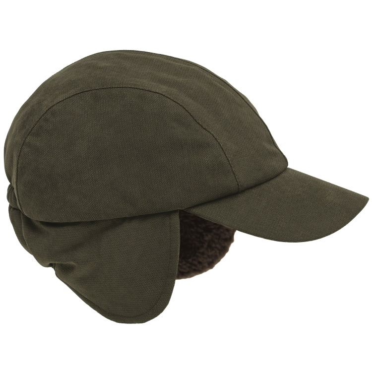 Hoggs of Fife Kincraig Winter Hunting Cap - Olive Green