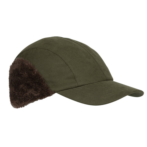 Hoggs of Fife Waxed Cap Dark Olive John Norris - Main Image