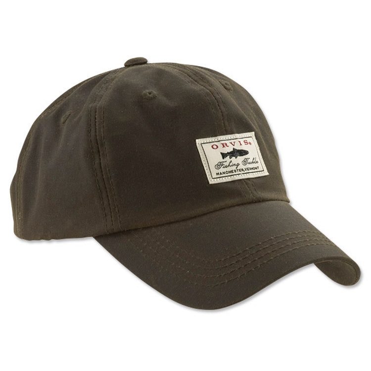 Orvis Vintage Waxed Ball Cap - Olive