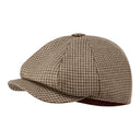 Schoffel Newsboy Cap - Houndstooth Tweed