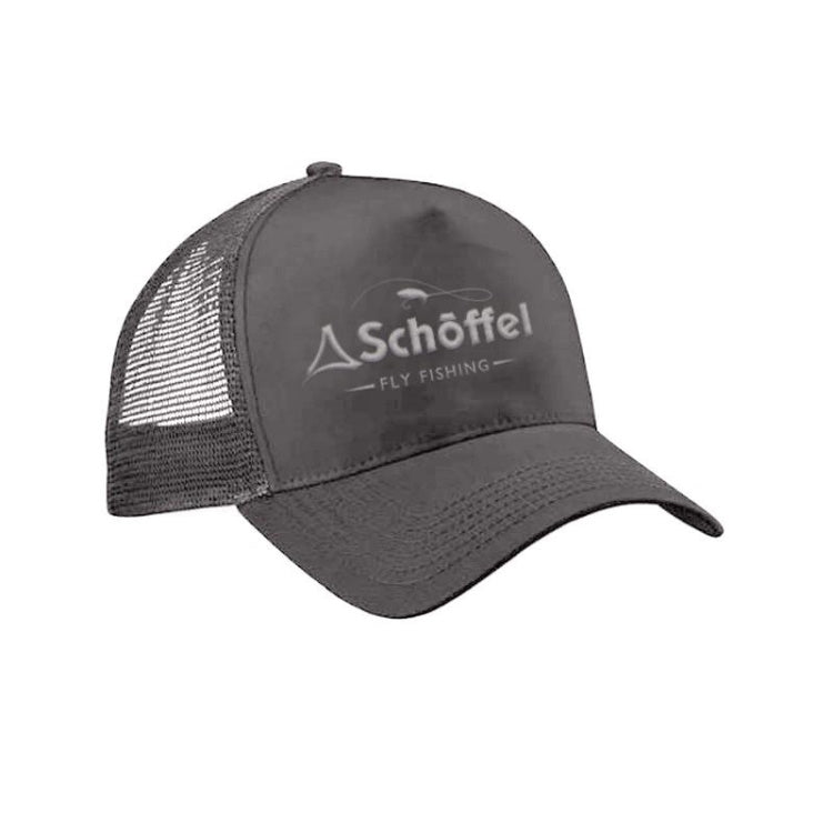 Schoffel Fly Fishing Trucker Cap - Charcoal