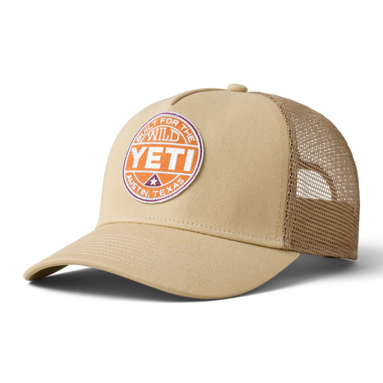 Yeti Built For The Wild Mid Pro Trucker Cap - Khaki