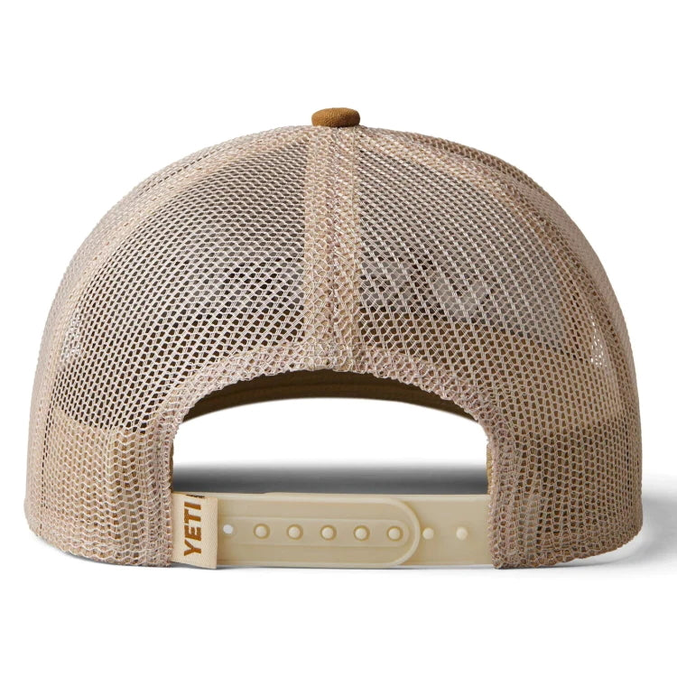 Yeti Built For The Wild Mid Pro Trucker Cap - Khaki