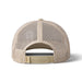 Yeti Logo Faux Suede Brim Trucker Cap - Khaki/Tan