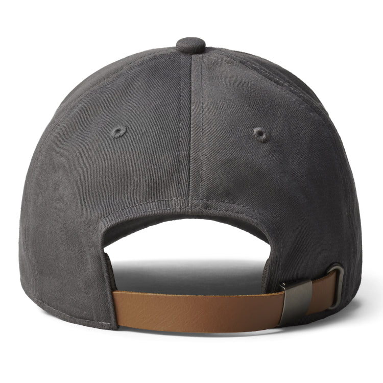 Yeti Leather Logo Badge Trucker Cap - Dark Grey