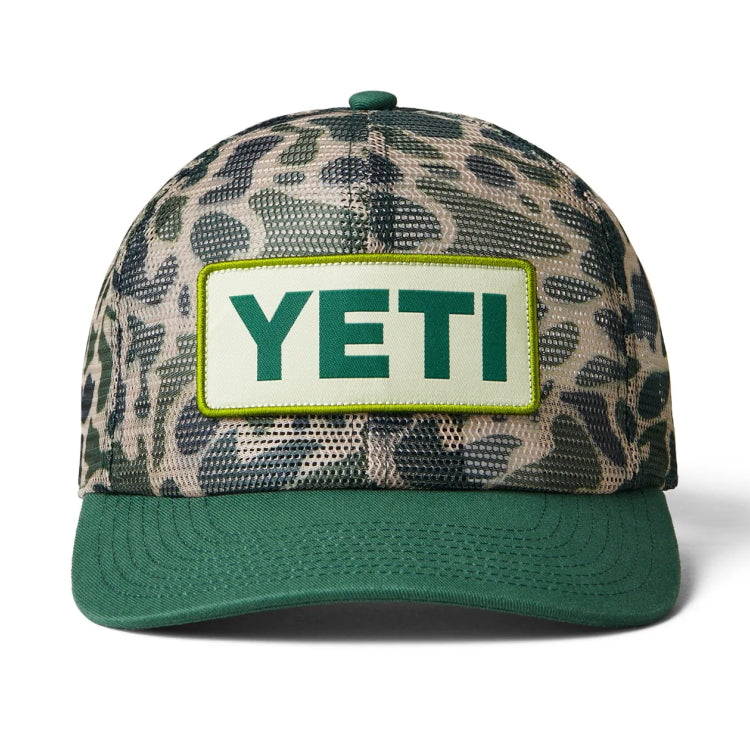 Yeti Camo Mesh Hat - Green