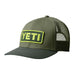 Yeti Logo Badge Trucker Cap - Highlands Olive/Forest