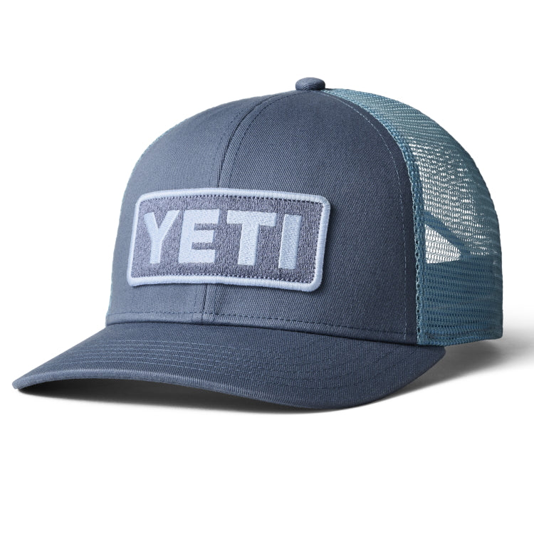 Yeti Logo Badge Trucker Cap - Indigo