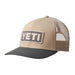Yeti Logo Badge Trucker Cap - Sharptail Taupe/Grey