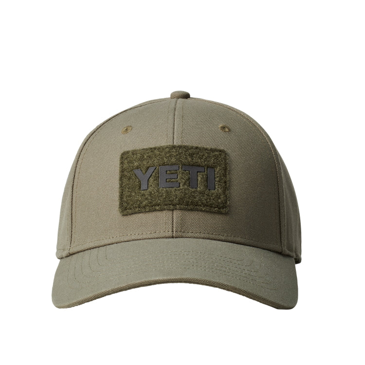 Yeti Logo Velcro Badge Trucker Cap - Highlands Olive