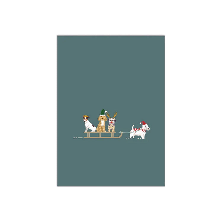 Sophie Allport Christmas Dogs Charity Christmas Cards - Pack of 6